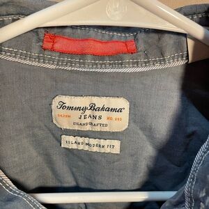 Tommy Bahama Light Blue Tencel Shirt